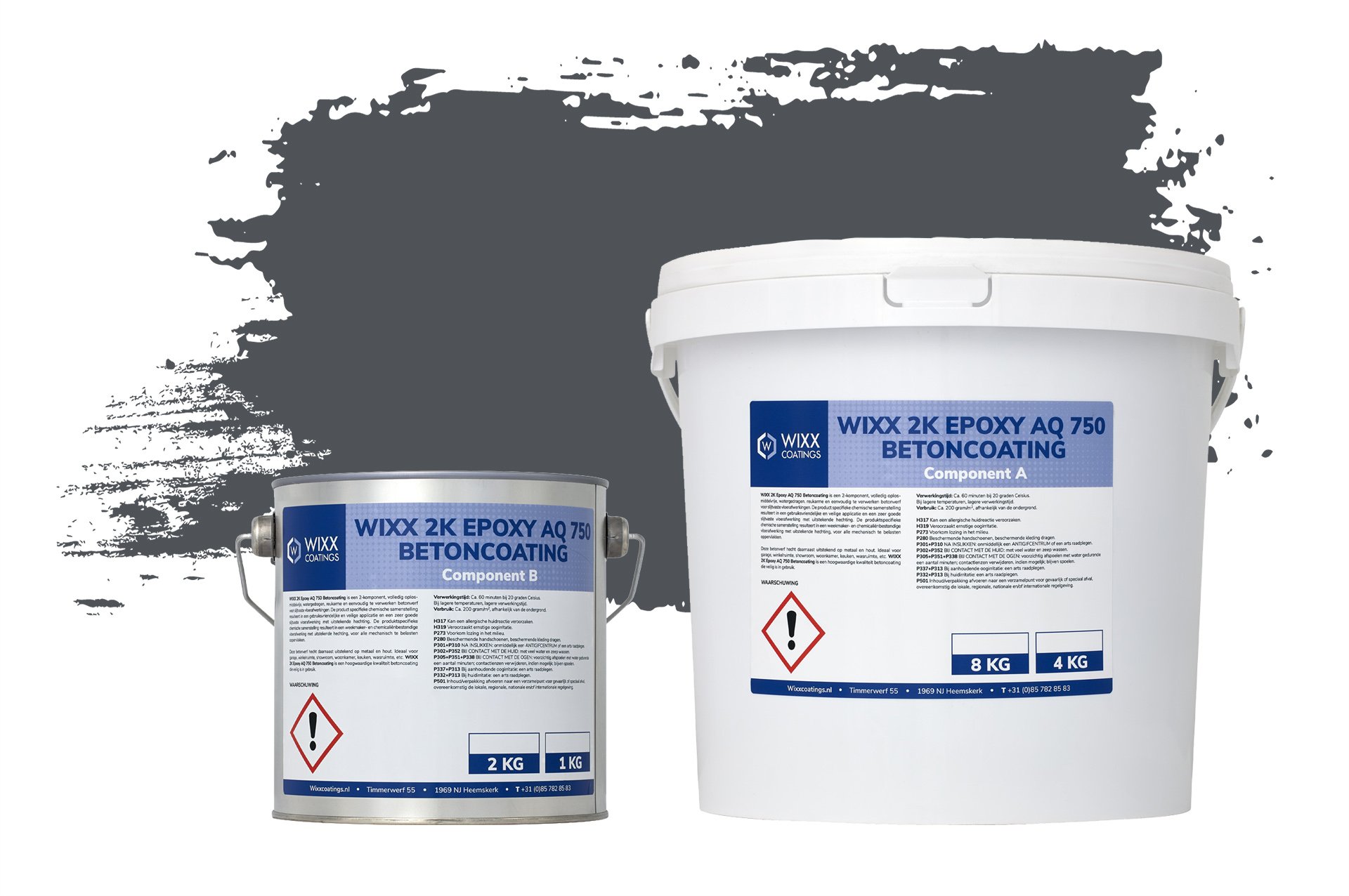 Wixx 2K Epoxy AQ 750 Betoncoating - Afbeelding 16
