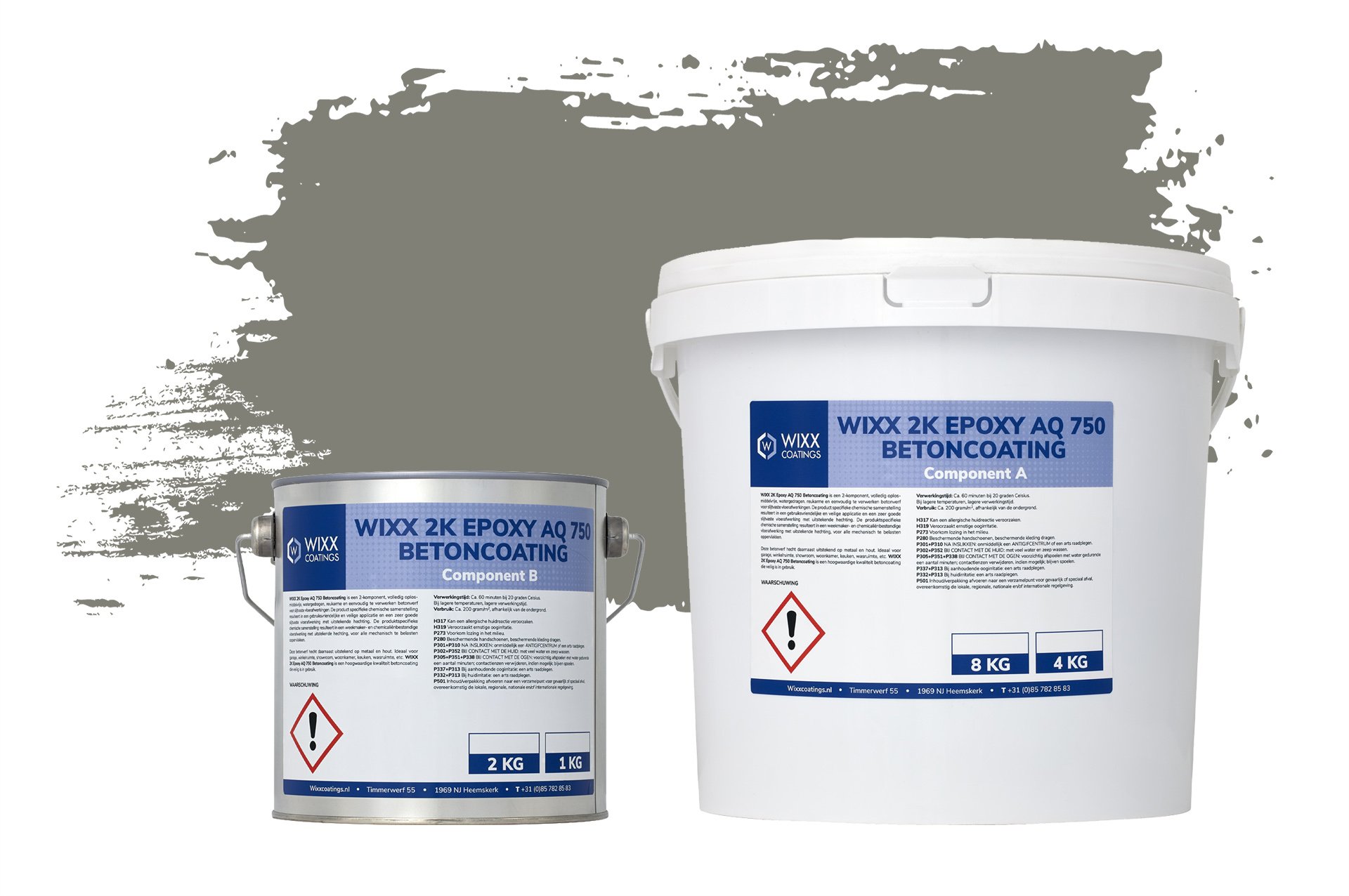 Wixx 2K Epoxy AQ 750 Betoncoating - Afbeelding 8