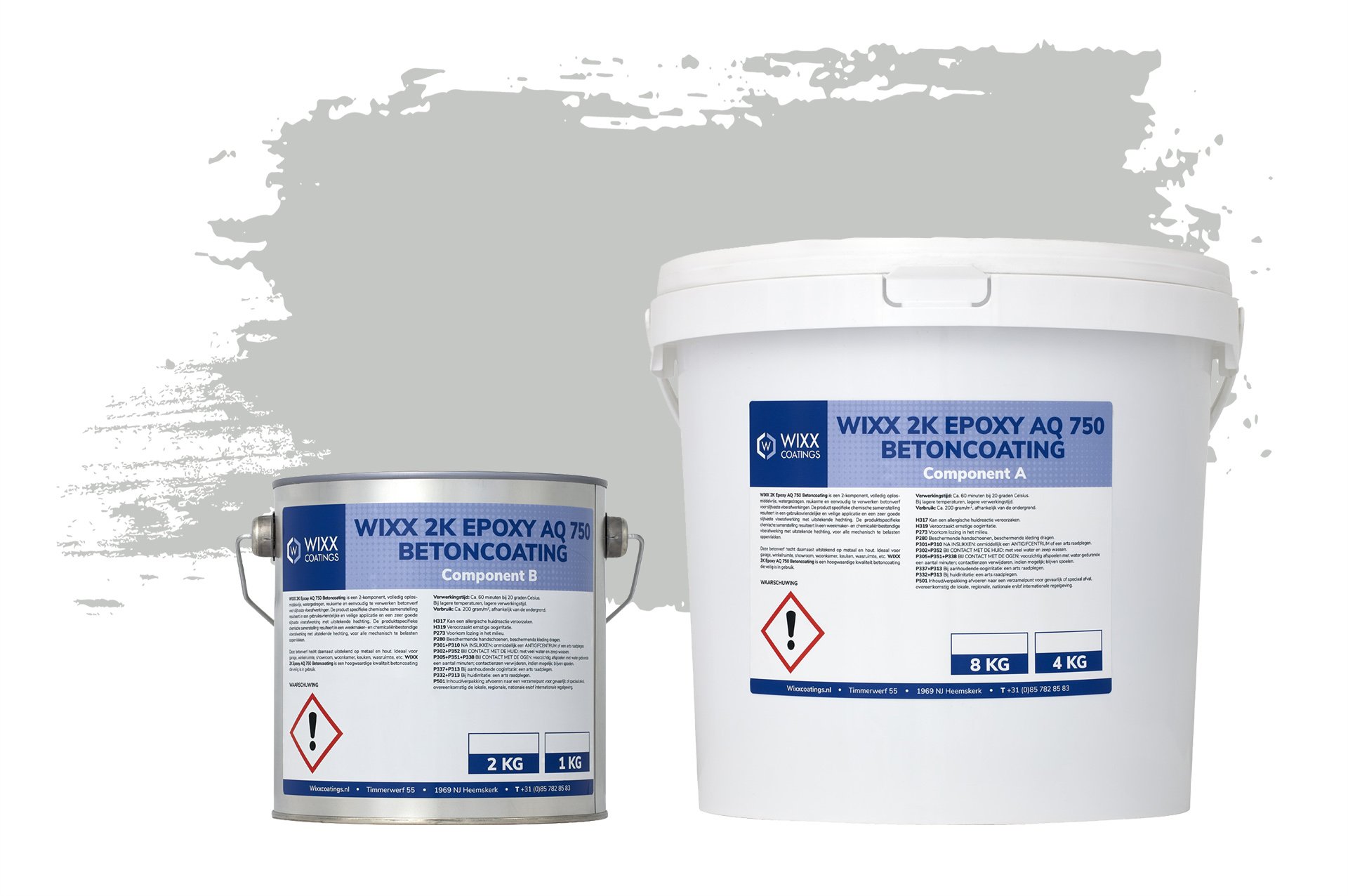 Wixx 2K Epoxy AQ 750 Betoncoating - Afbeelding 9
