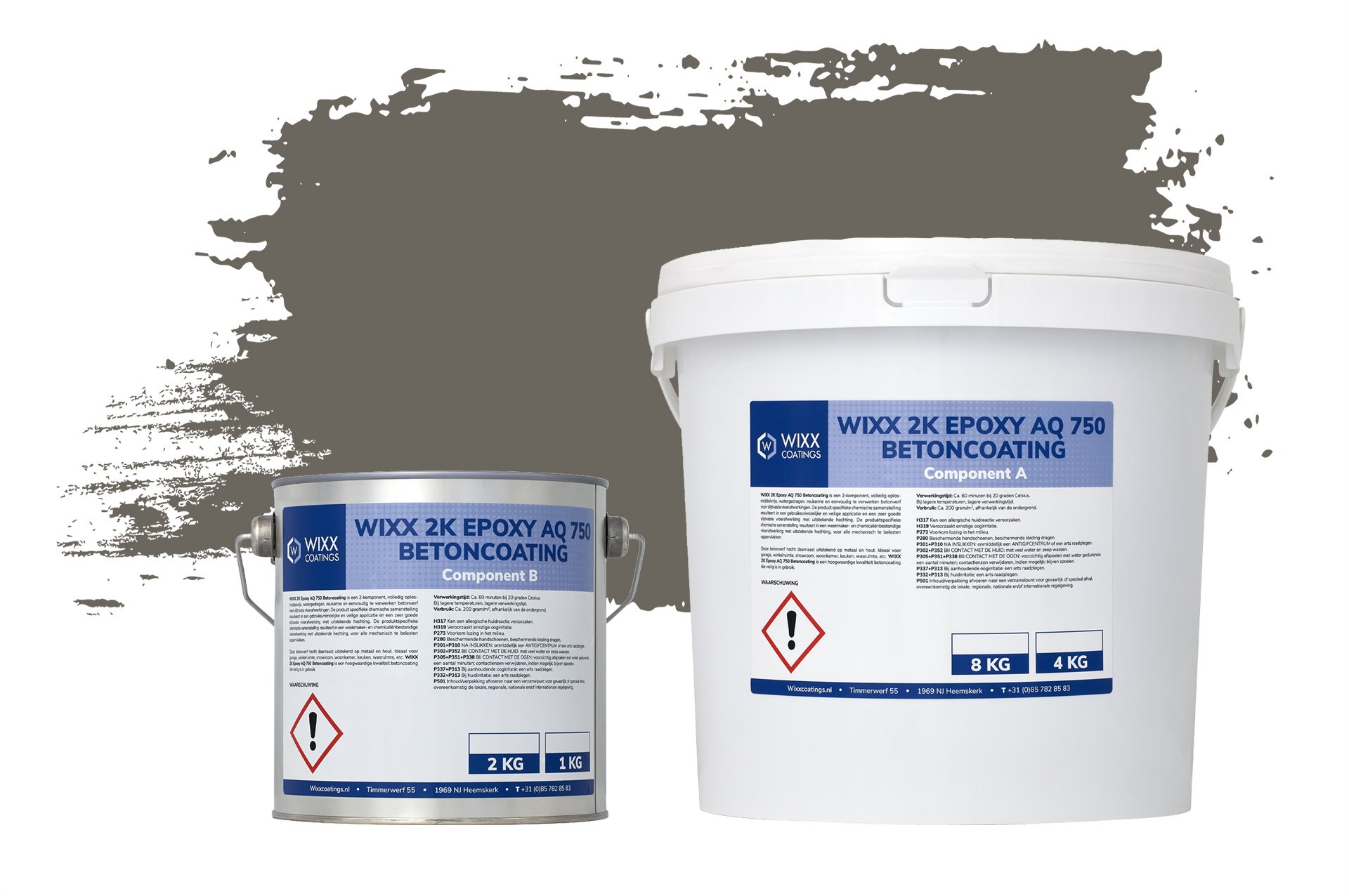 Wixx 2K Epoxy AQ 750 Betoncoating - Afbeelding 11