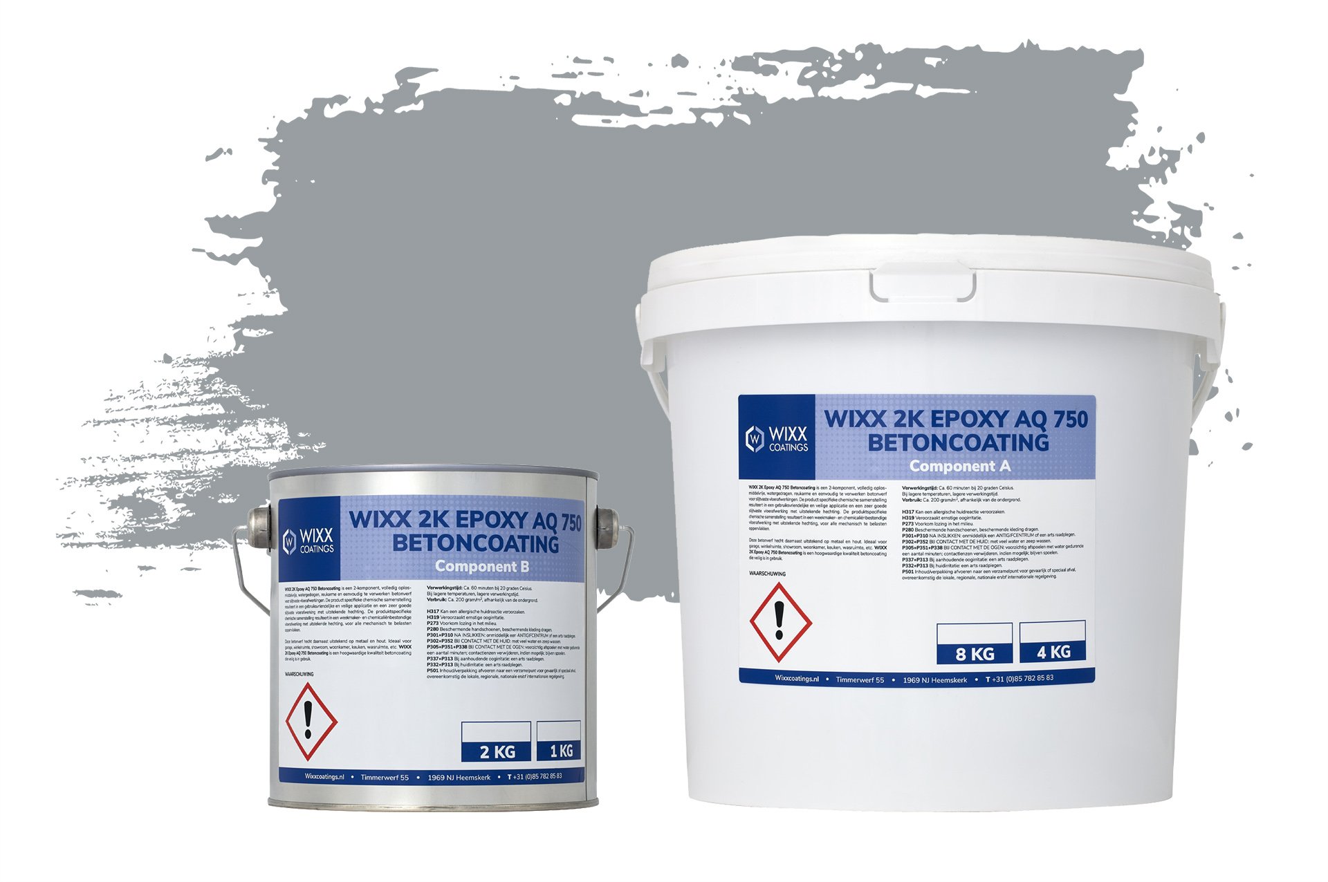 Wixx 2K Epoxy AQ 750 Betoncoating - Afbeelding 12