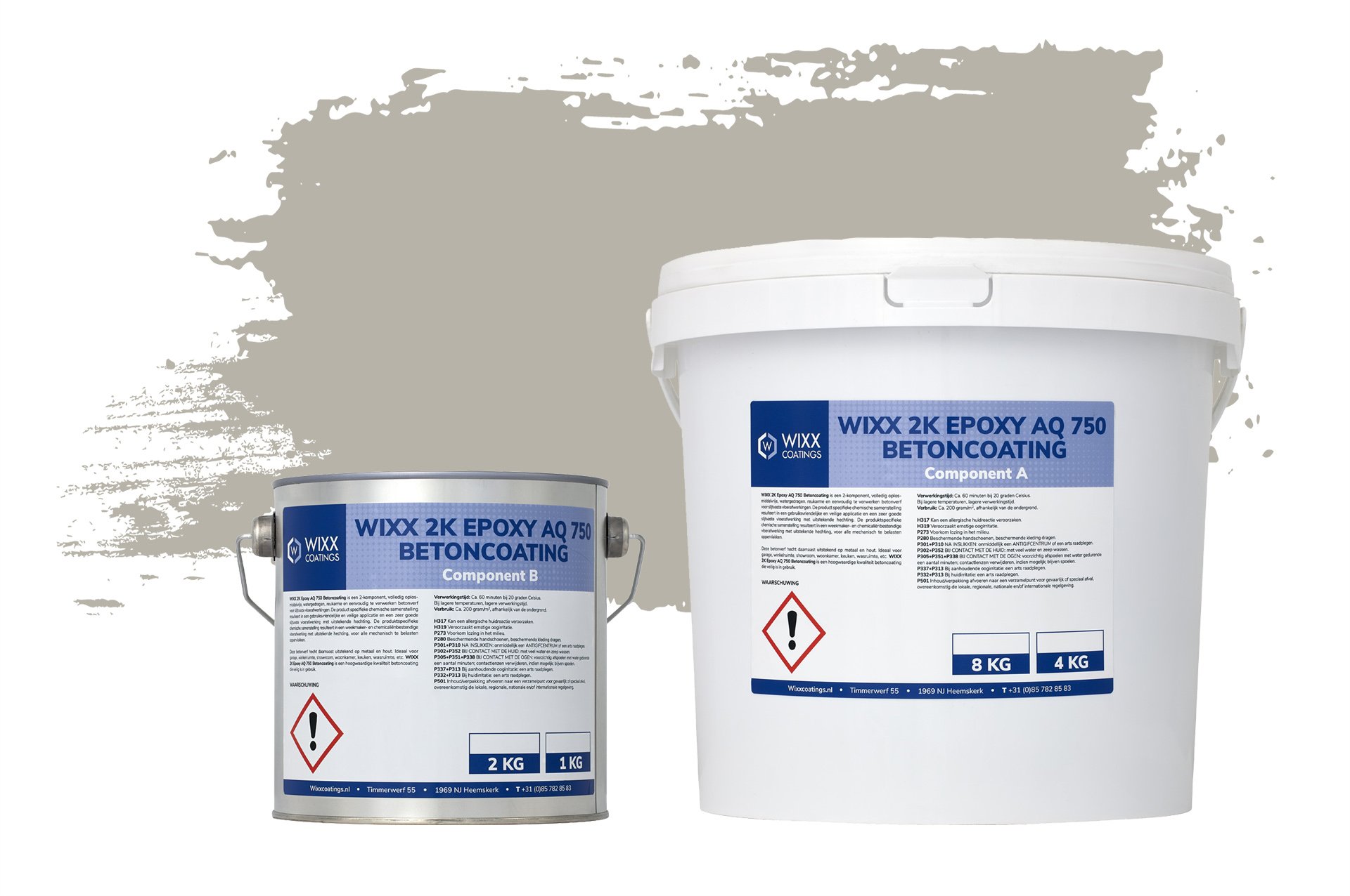 Wixx 2K Epoxy AQ 750 Betoncoating - Afbeelding 14