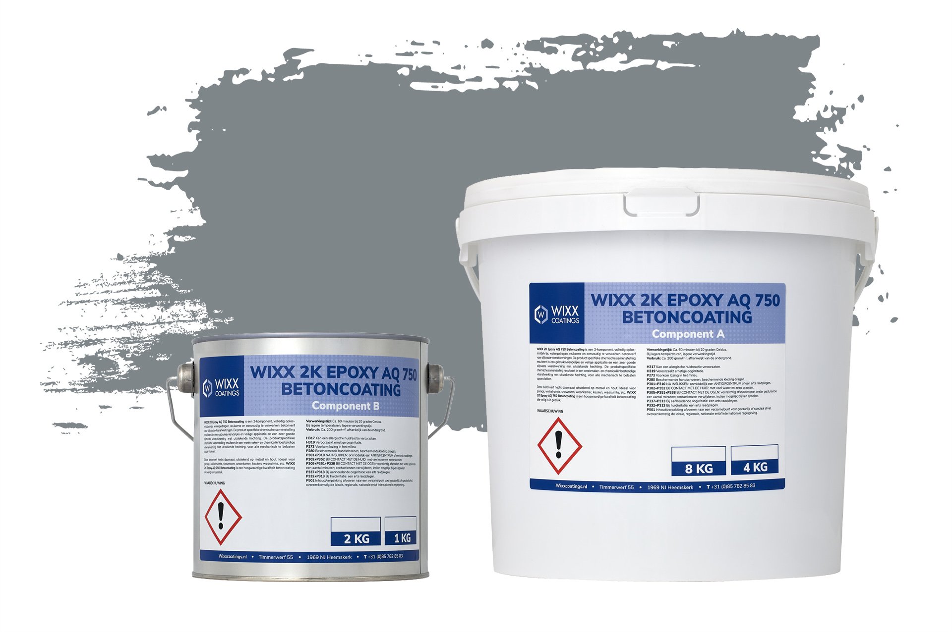 Wixx 2K Epoxy AQ 750 Betoncoating - Afbeelding 15