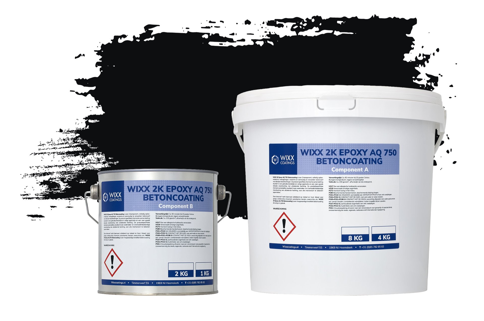 Wixx 2K Epoxy AQ 750 Betoncoating - Afbeelding 18