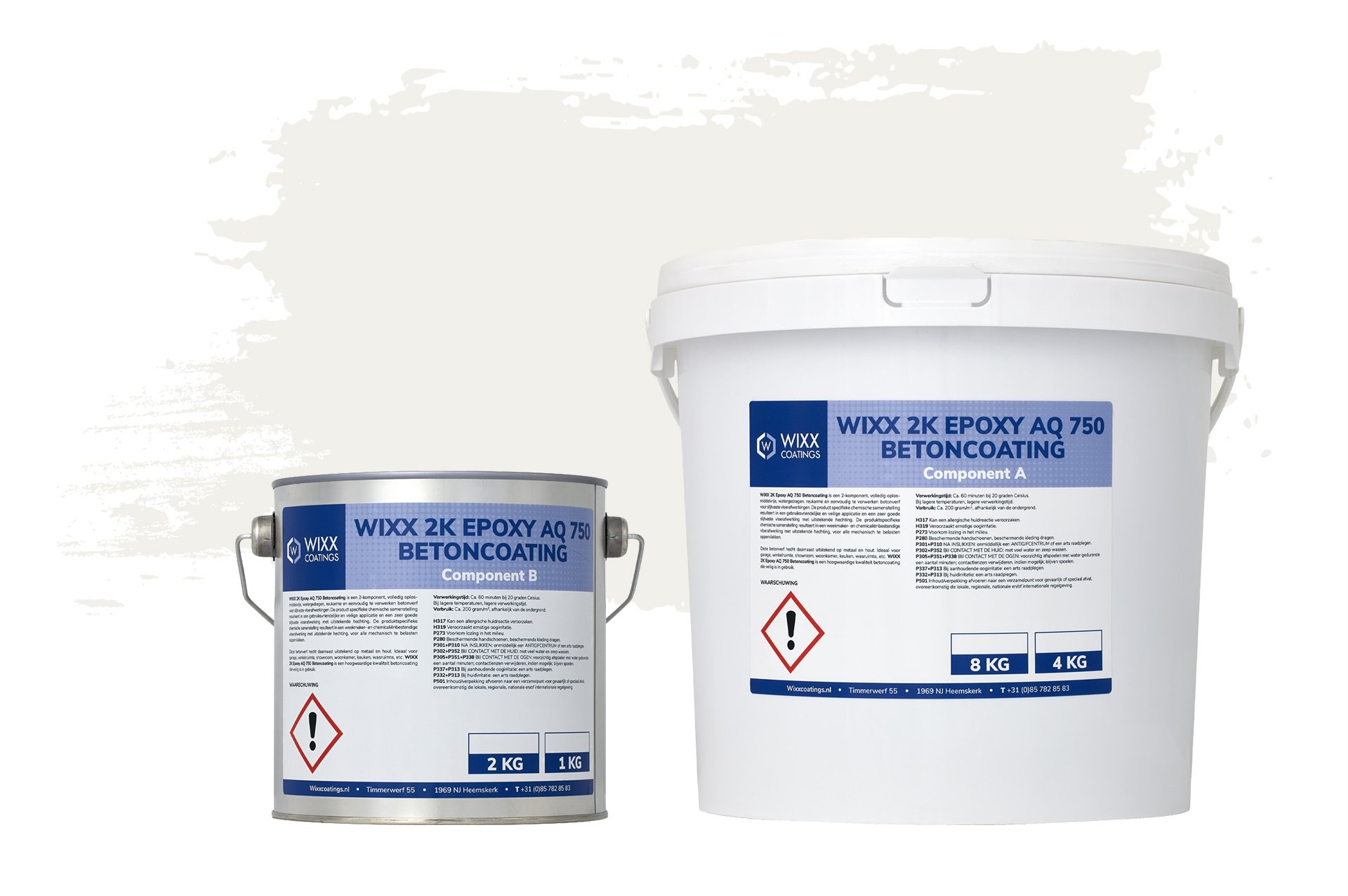 Wixx 2K Epoxy AQ 750 Betoncoating - Afbeelding 5