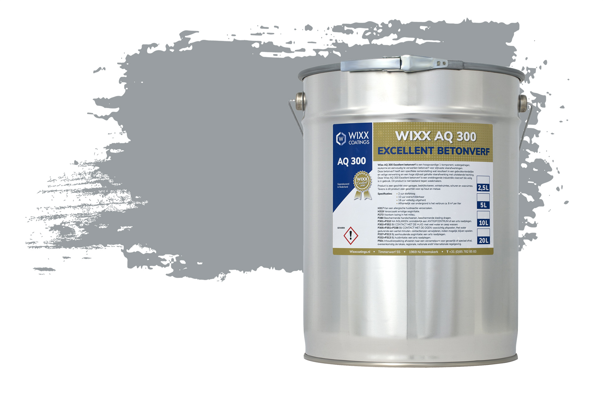 Wixx AQ 300 Excellent Betonverf - Afbeelding 9