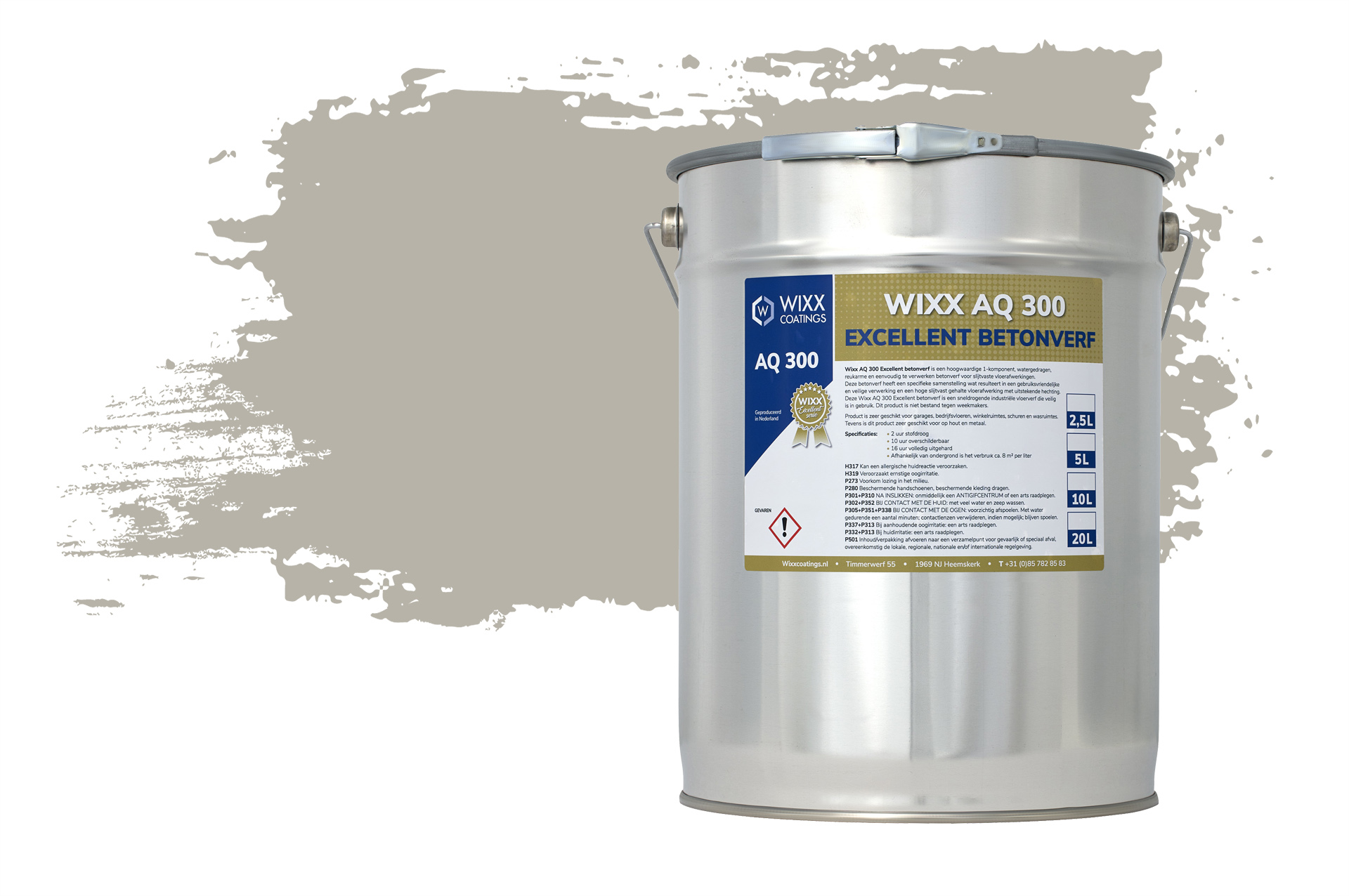 Wixx AQ 300 Excellent Betonverf - Afbeelding 11