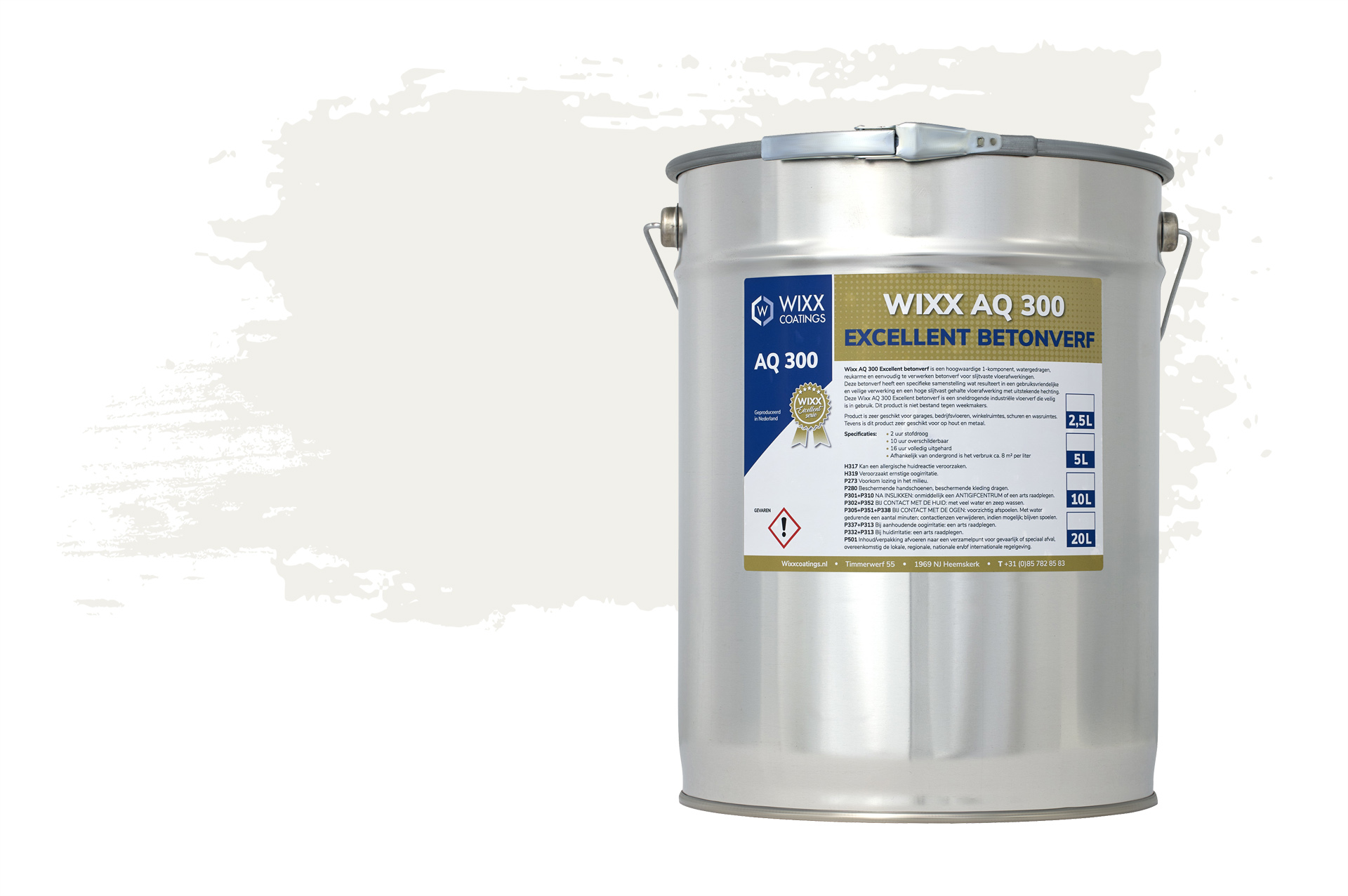 Wixx AQ 300 Excellent Betonverf - Afbeelding 4