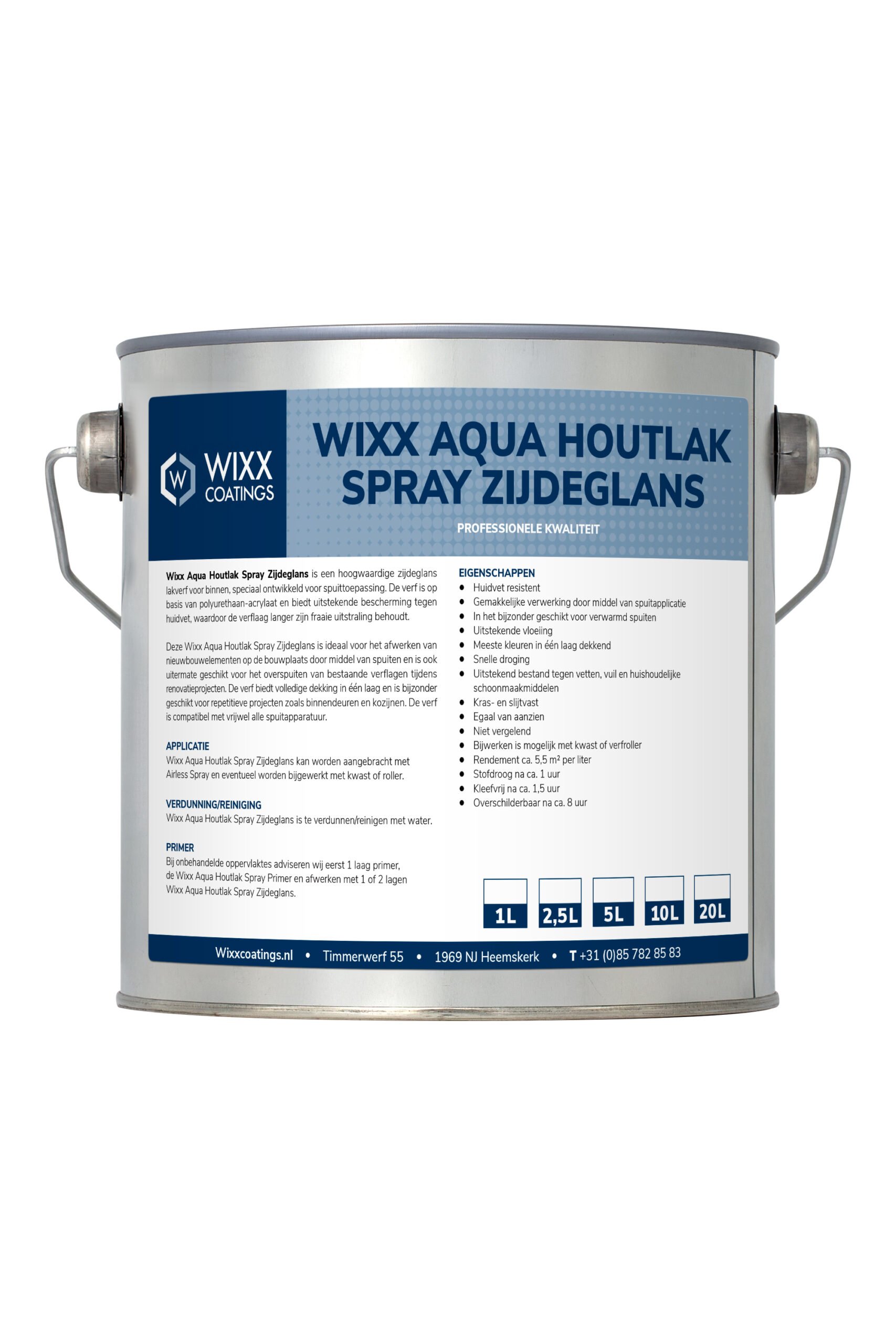 Blik houtlak van Wixx Coatings