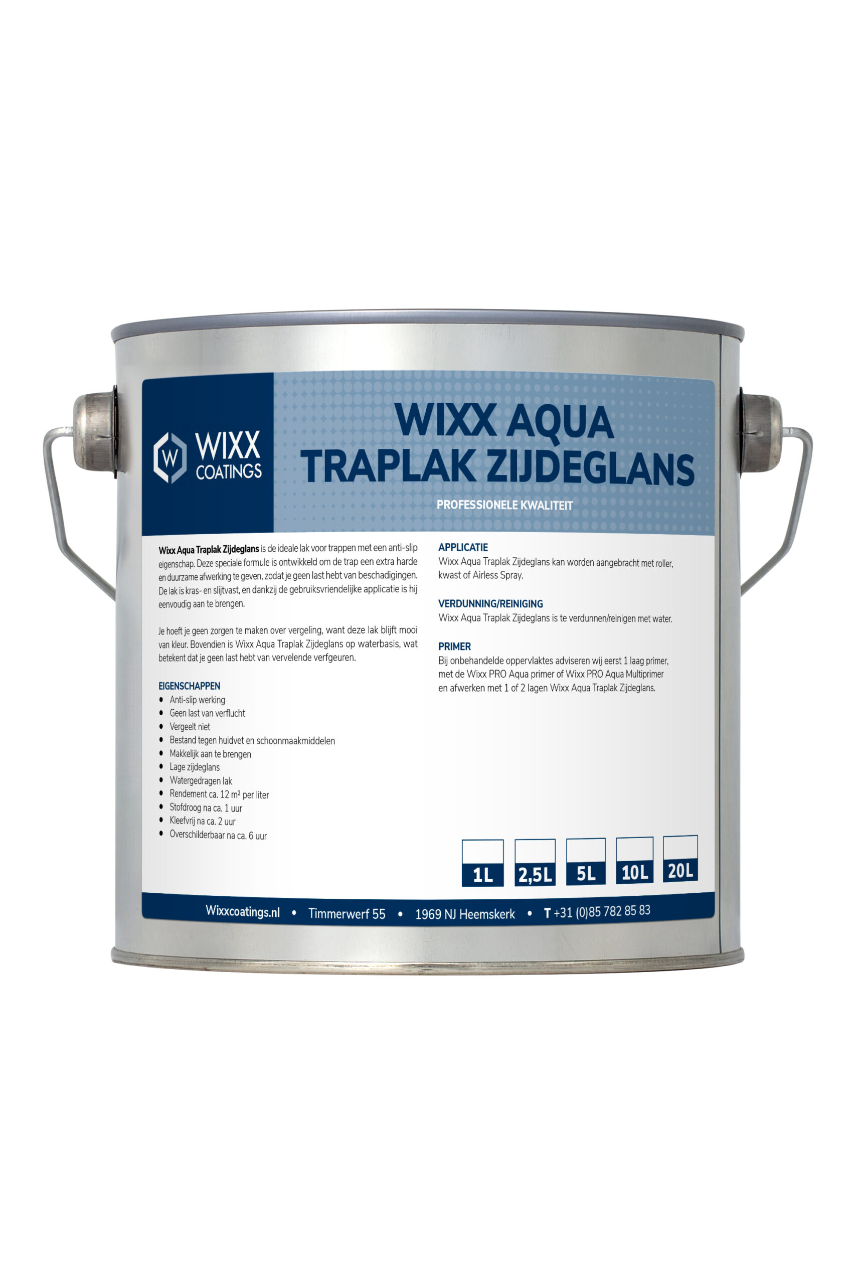 Blik traplak van Wixx Coatings
