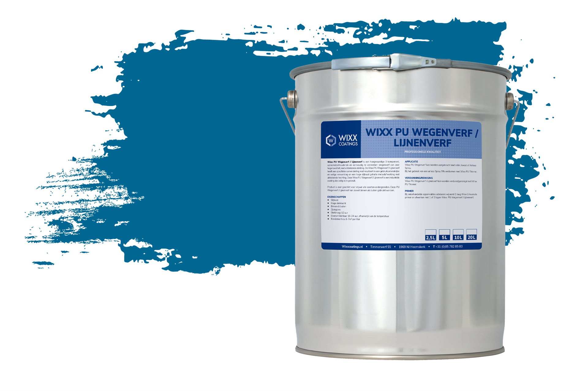 Wixx PU Wegenverf Lijnenverf - Afbeelding 6