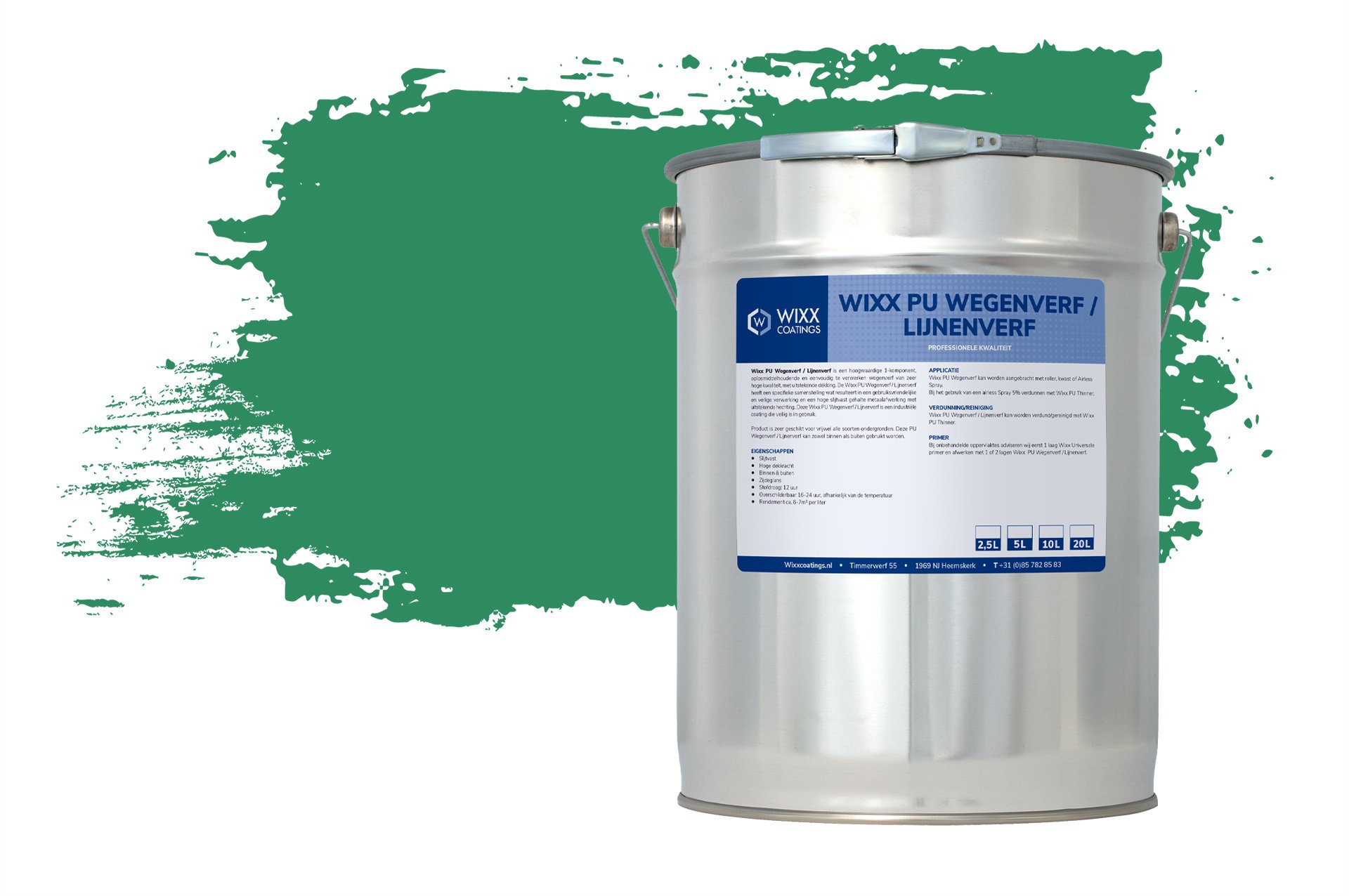 Wixx PU Wegenverf Lijnenverf - Afbeelding 9