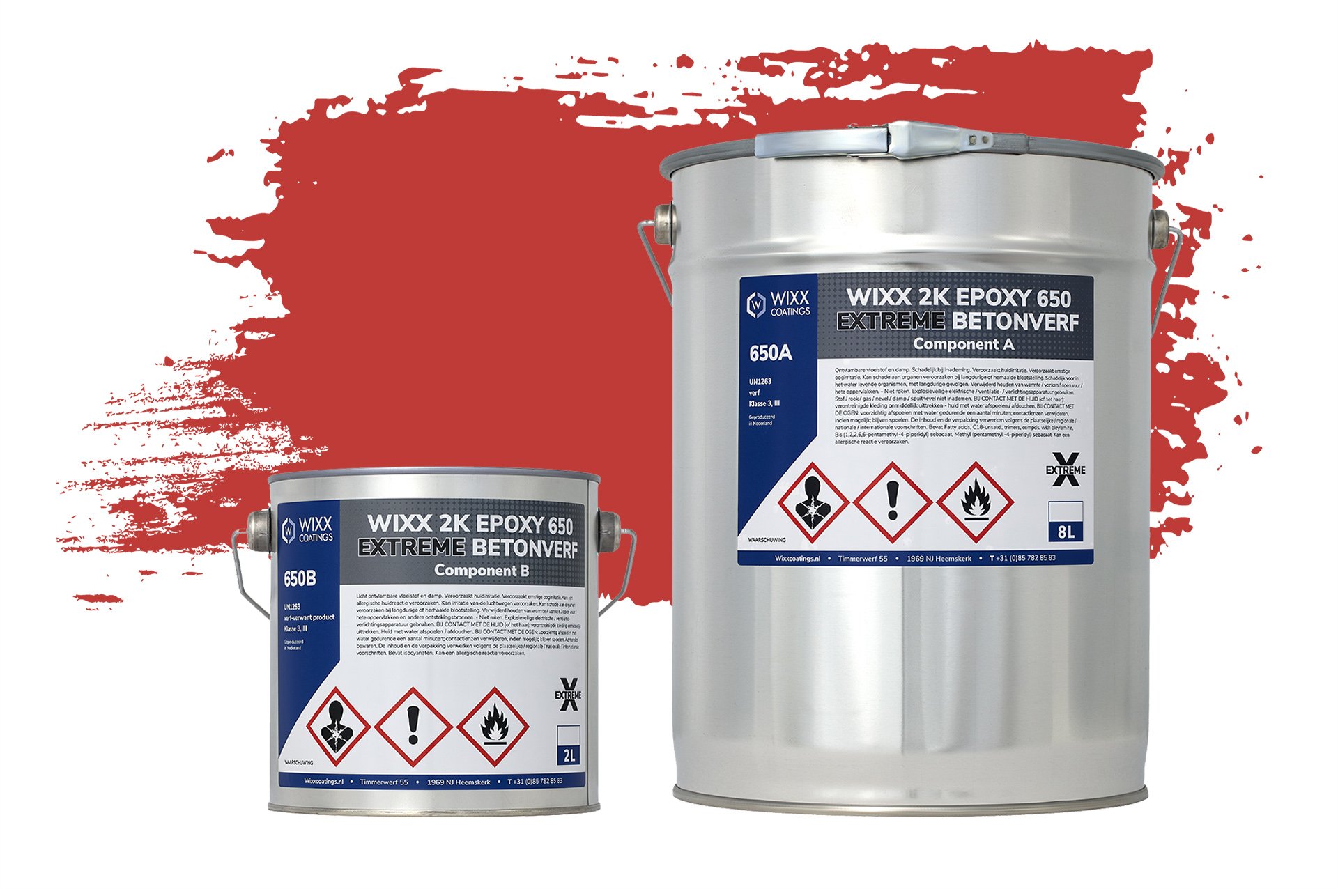 Wixx 2K Epoxy 650 Extreme Betoncoating - Afbeelding 21