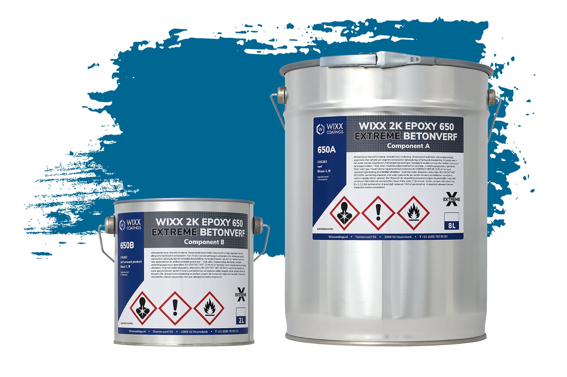Wixx 2K Epoxy 650 Extreme Betoncoating - Afbeelding 20