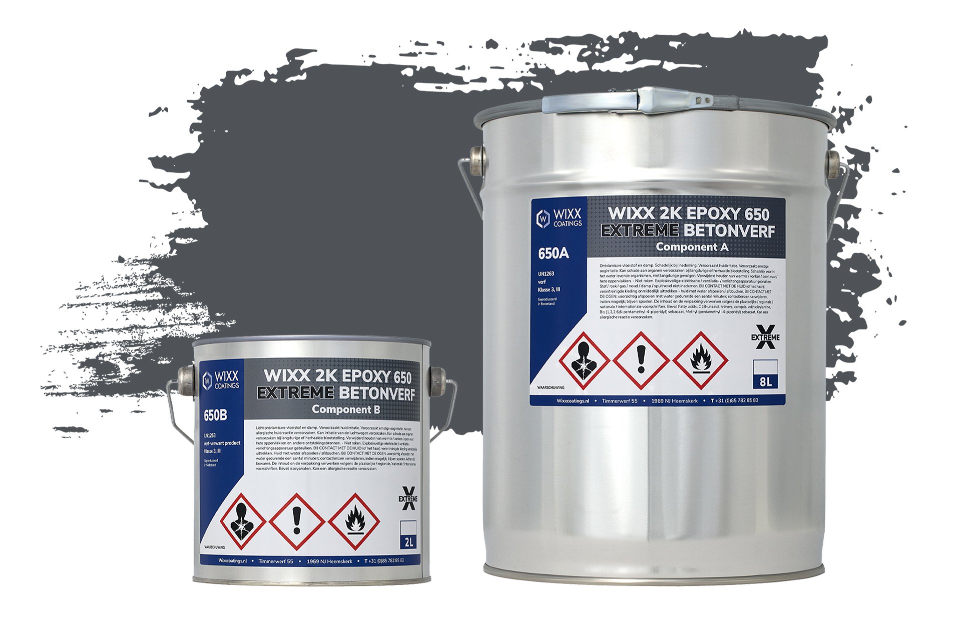 Wixx 2K Epoxy 650 Extreme Betoncoating - Afbeelding 15