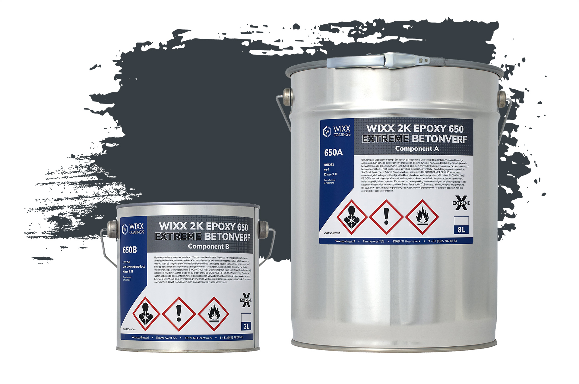 Wixx 2K Epoxy 650 Extreme Betoncoating - Afbeelding 17