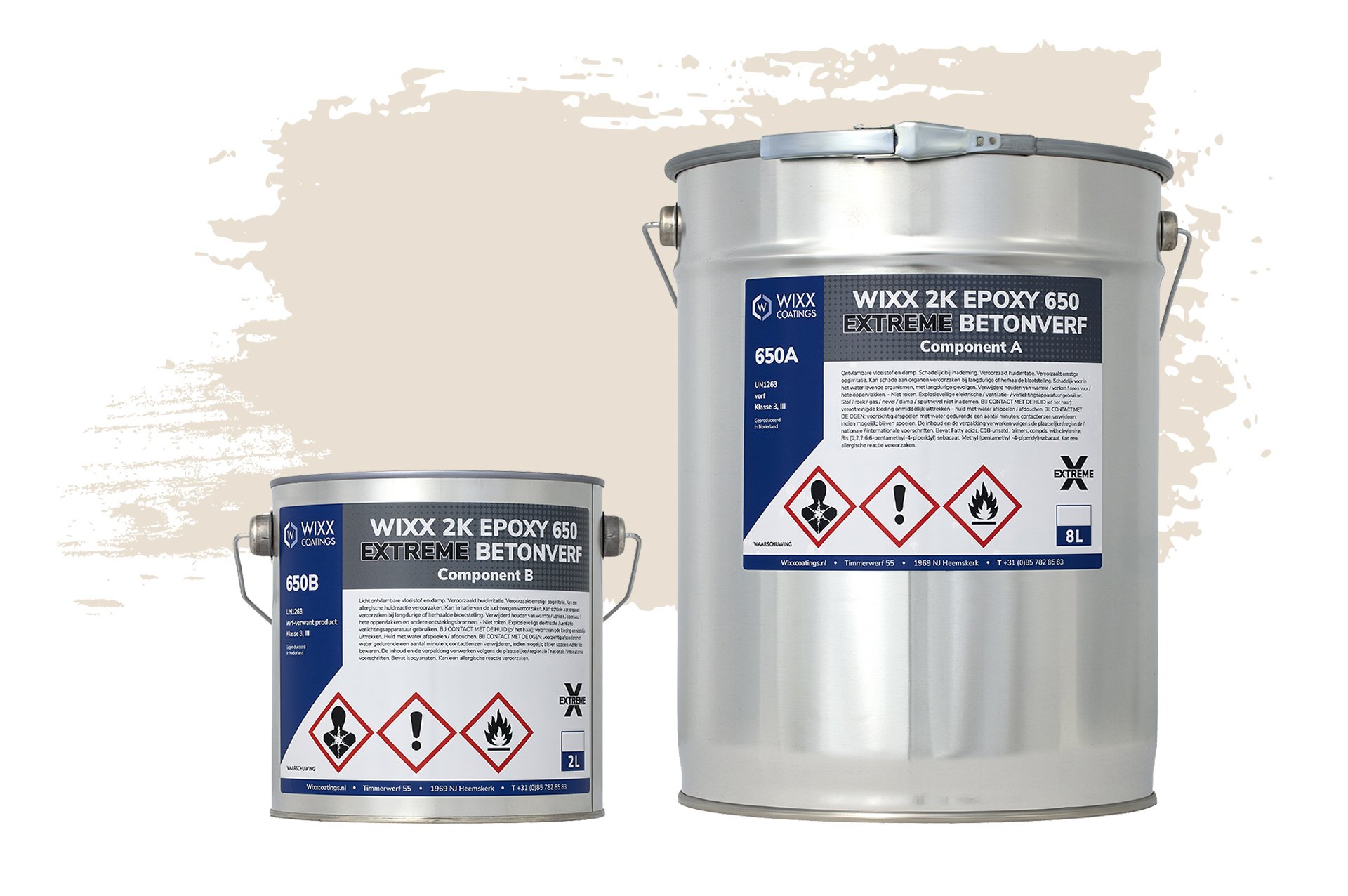 Wixx 2K Epoxy 650 Extreme Betoncoating - Afbeelding 6