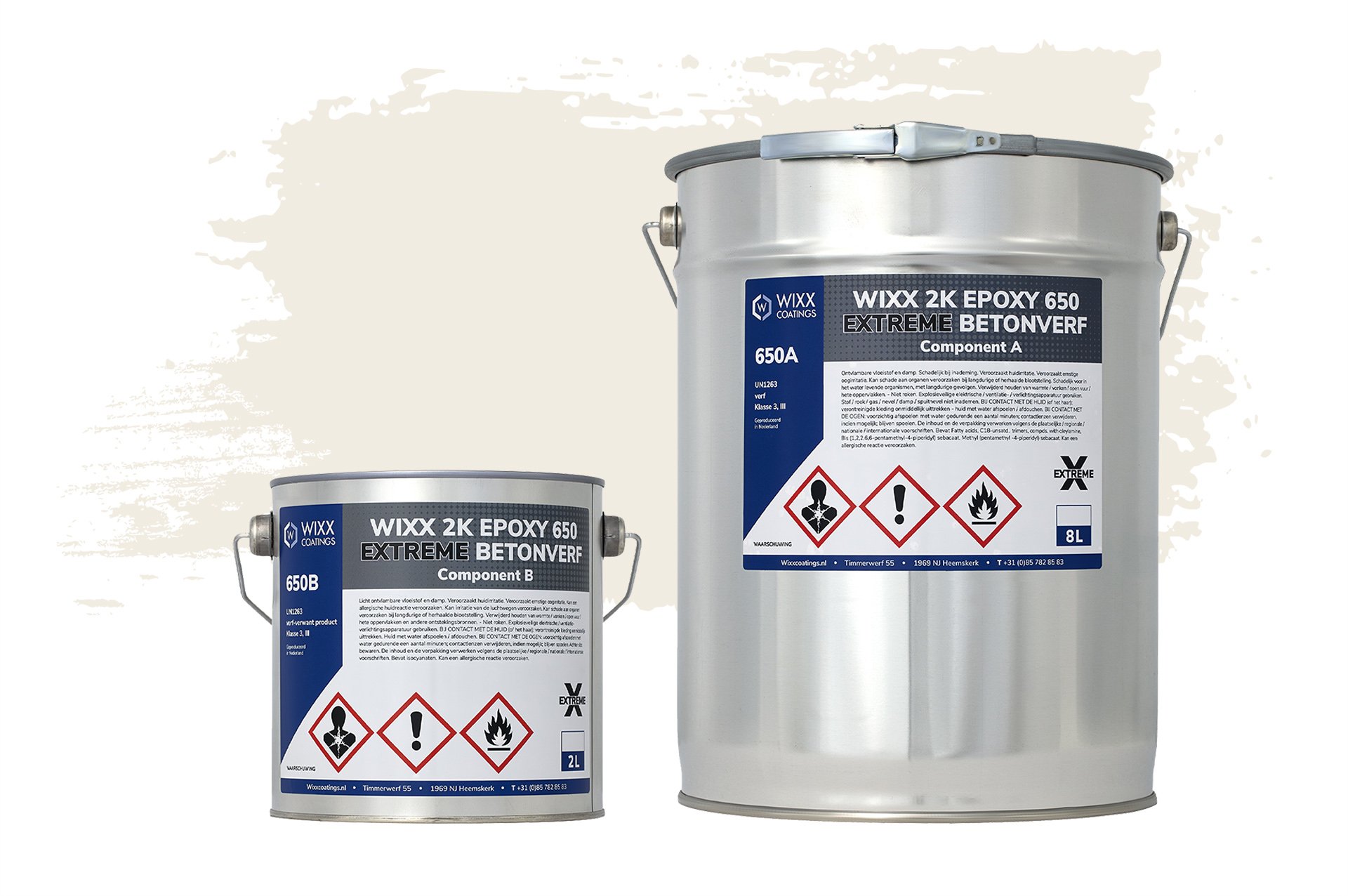 Wixx 2K Epoxy 650 Extreme Betoncoating - Afbeelding 5