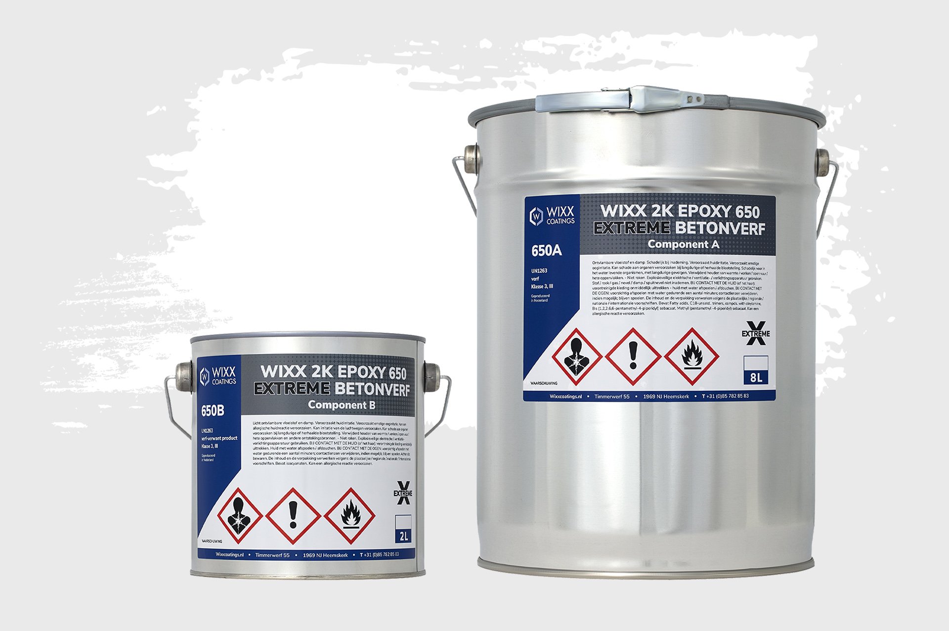 Wixx 2K Epoxy 650 Extreme Betoncoating - Afbeelding 3