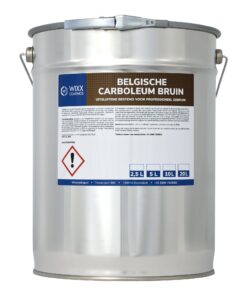 Blik bruinoleum van Wixx Coatings