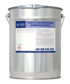 Blik PU Betonverf 250 voor binnen en buiten van Wixx Coatings