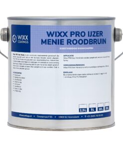 Blik ijzermenie van Wixx Coatings