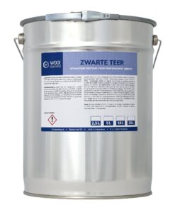 Blik zwarte teer van Wixx Coatings