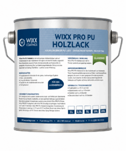 Wixx PRO PU Holzlack Glänzend