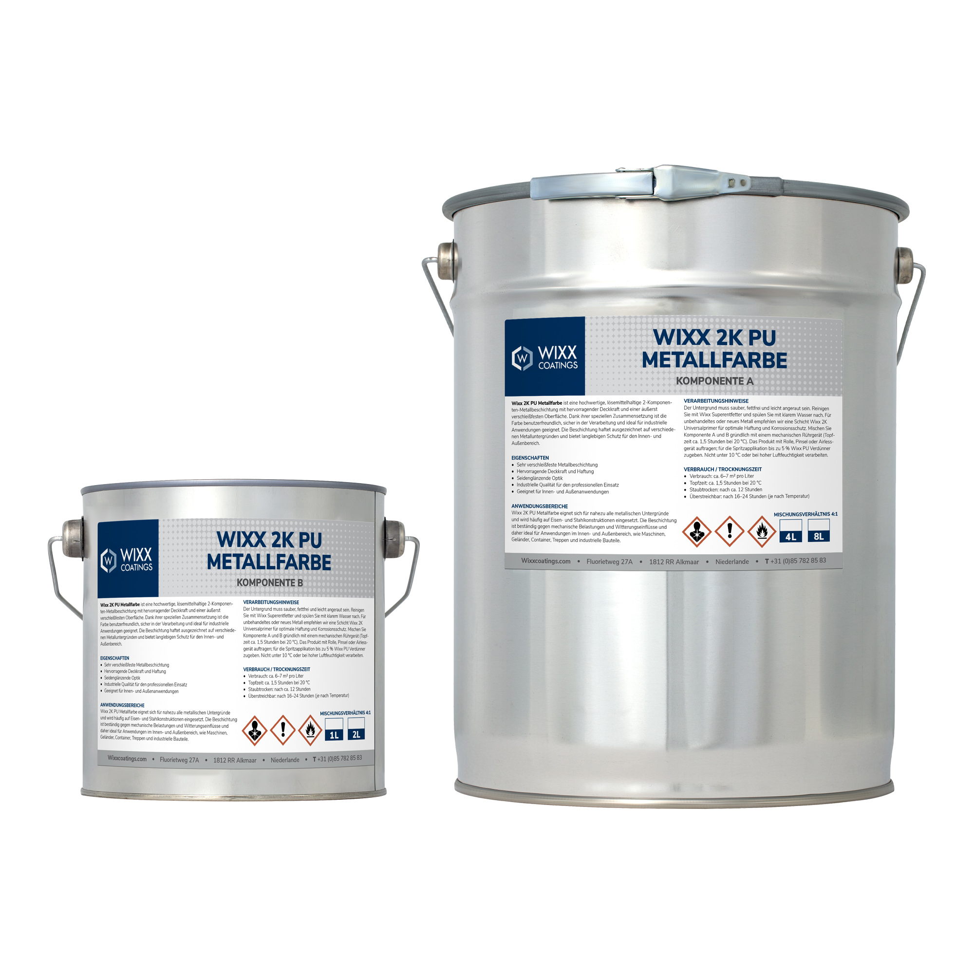 Wixx 2K PU Metallfarbe