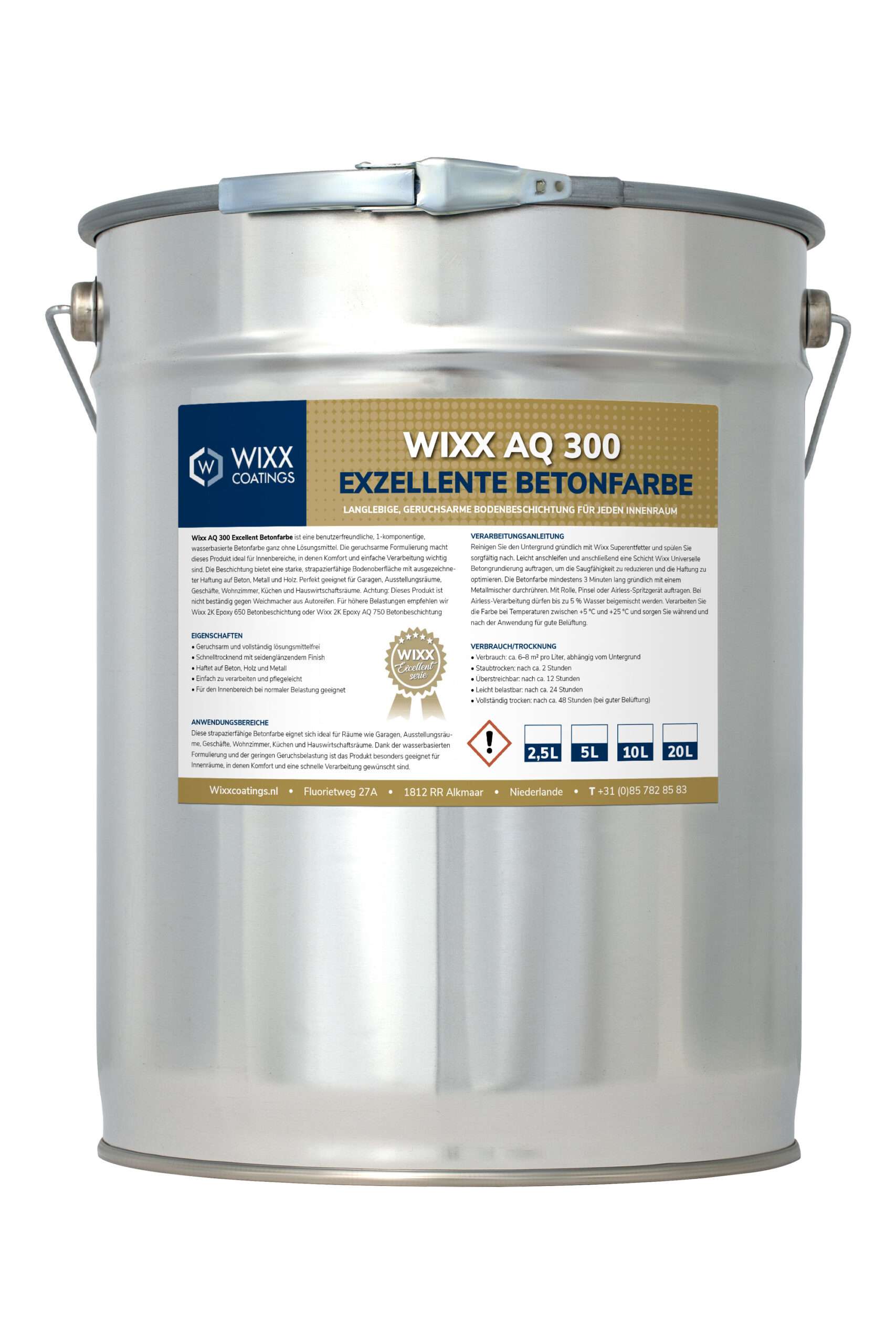 Wixx AQ 300 Exzellente Betonfarbe