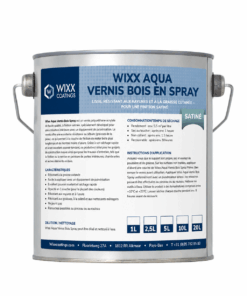 Wixx Aqua Vernis Bois en Spray Satiné