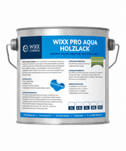 Wixx PRO Aqua Holzlack Hochglänzend