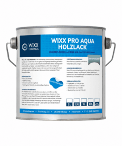 Wixx PRO Aqua Holzlack Seidenglänzend