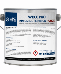 Wixx PRO Minium de Fer Brun Rouge
