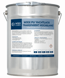 Wixx PU Yachtlack Transparent Hochglanz