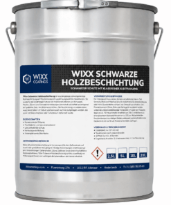 Wixx Holzbeschichtung Kohlenteer-Ersatz Schwarz