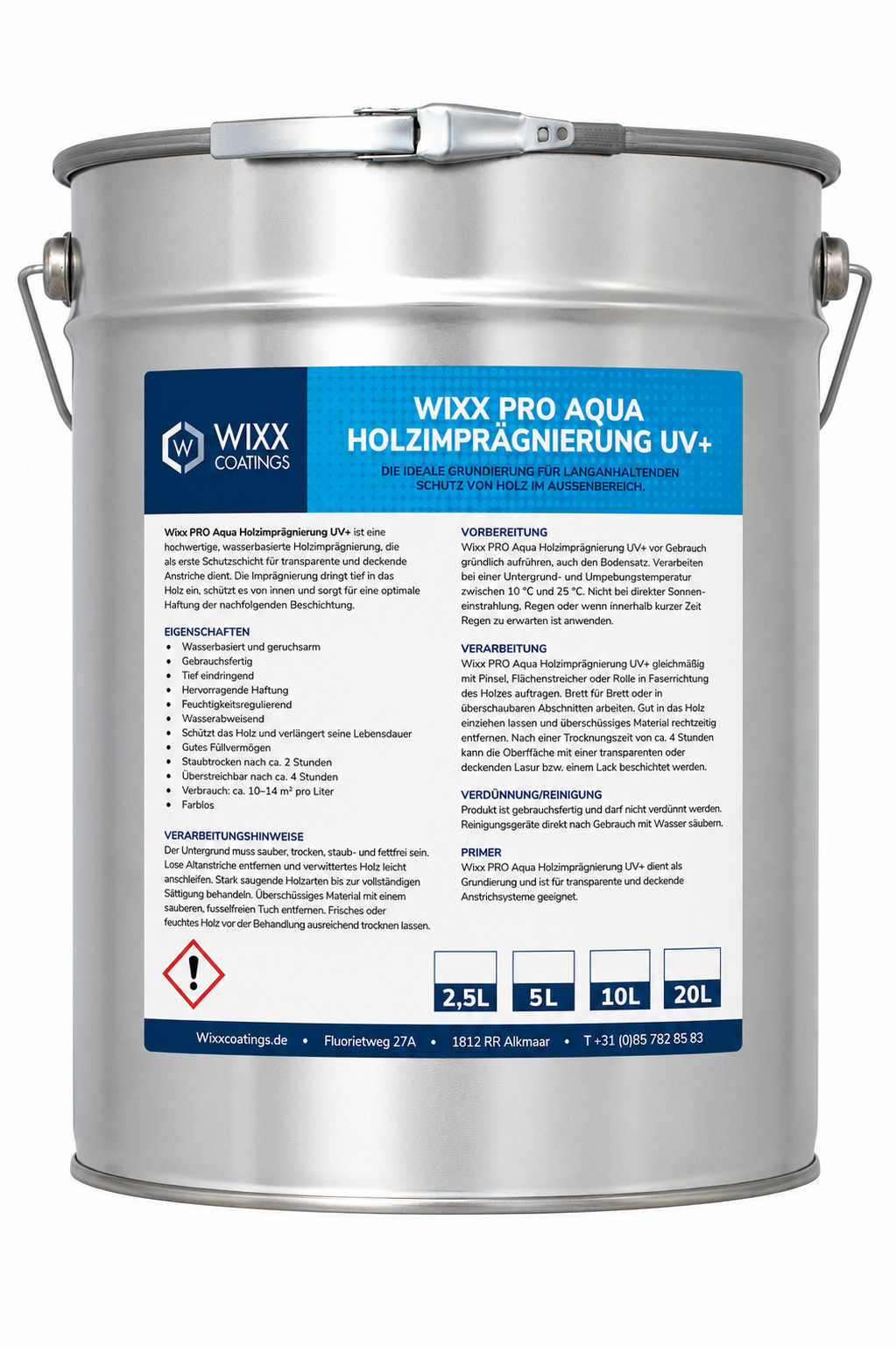 Wixx PRO Aqua Holzimprägnierung UV+
