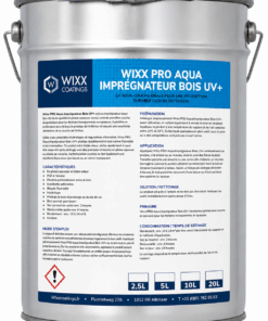 Wixx PRO Aqua Imprégnateur Bois UV+