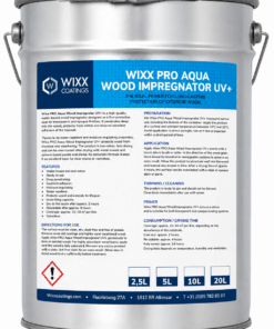 Wixx PRO Aqua Wood Impregnator UV+